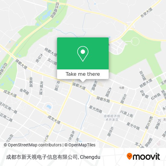 成都市新天视电子信息有限公司 map