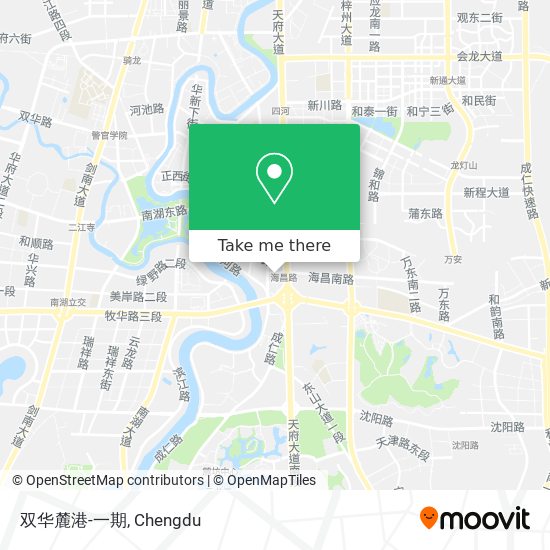 双华麓港-一期 map