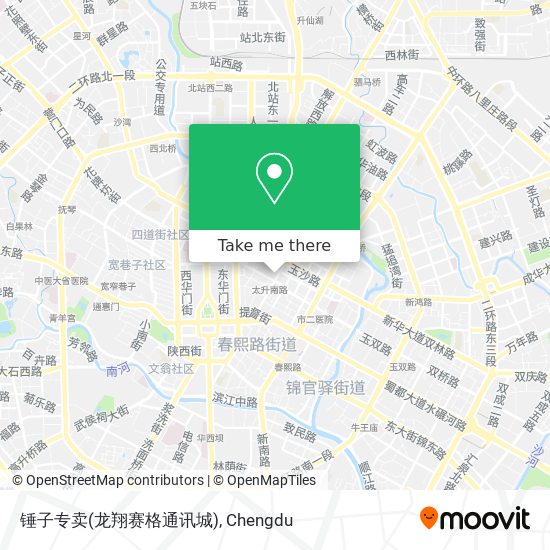 锤子专卖(龙翔赛格通讯城) map