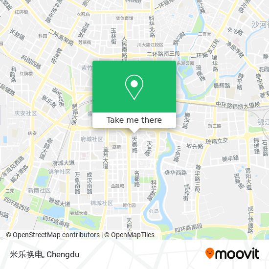 米乐换电 map