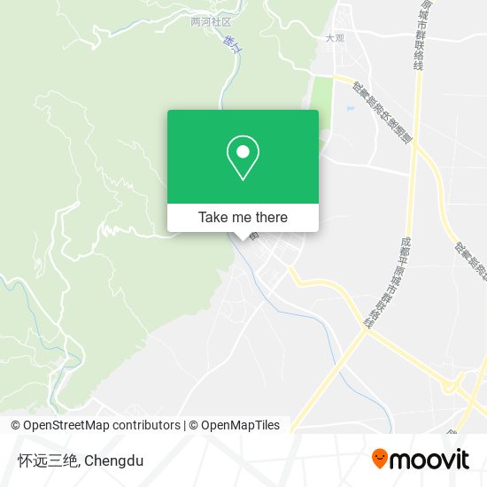 怀远三绝 map