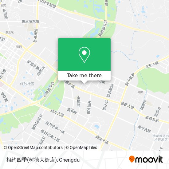 相约四季(树德大街店) map