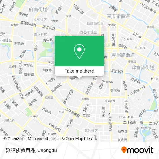 聚福佛教用品 map