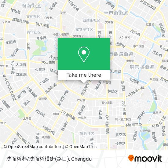 洗面桥巷/洗面桥横街(路口) map