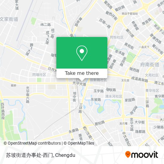 苏坡街道办事处-西门 map