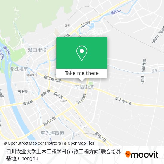 四川农业大学土木工程学科(市政工程方向)联合培养基地 map