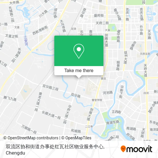 双流区协和街道办事处红瓦社区物业服务中心 map