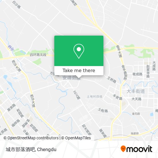 城市部落酒吧 map