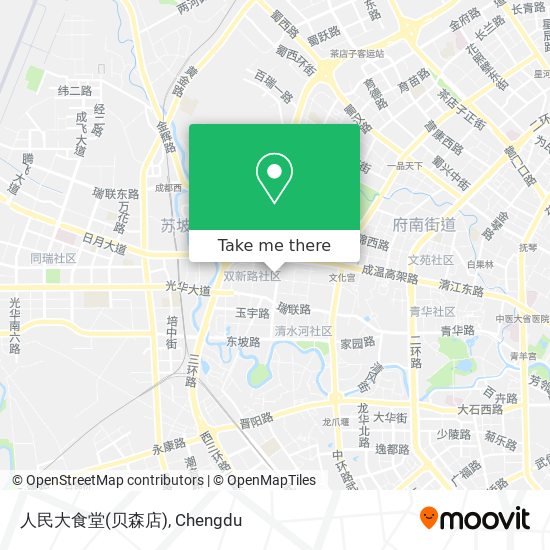 人民大食堂(贝森店) map