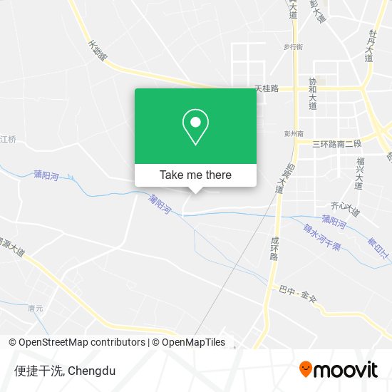 便捷干洗 map