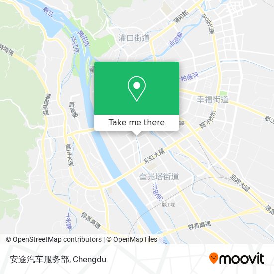 安途汽车服务部 map