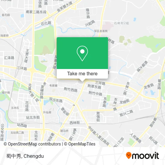 蜀中秀 map