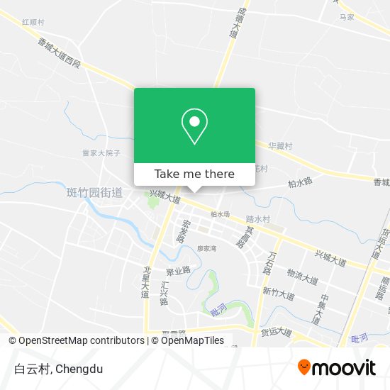 白云村 map