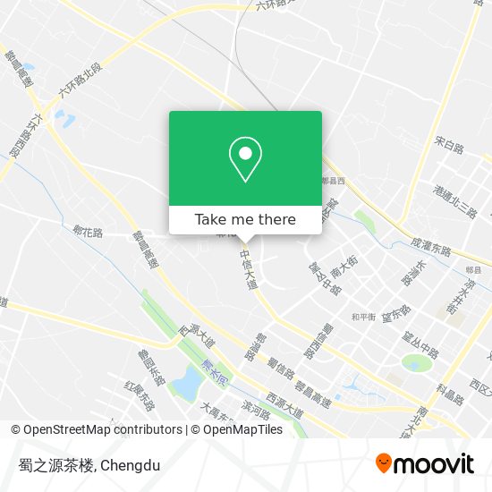 蜀之源茶楼 map
