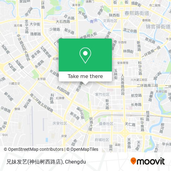 兄妹发艺(神仙树西路店) map