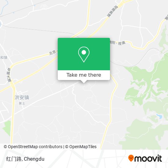 红门路 map