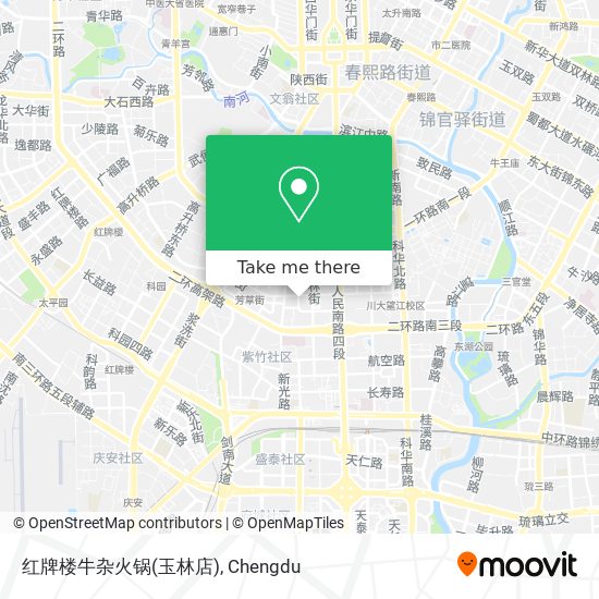 红牌楼牛杂火锅(玉林店) map