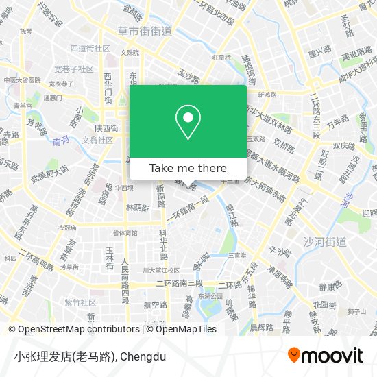 小张理发店(老马路) map