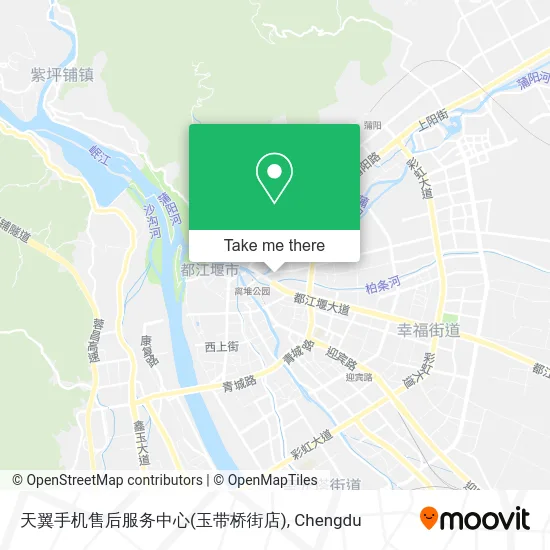 天翼手机售后服务中心(玉带桥街店) map