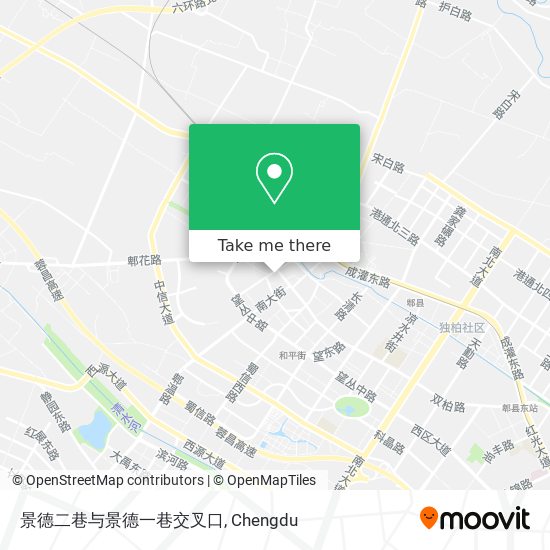 景德二巷与景德一巷交叉口 map