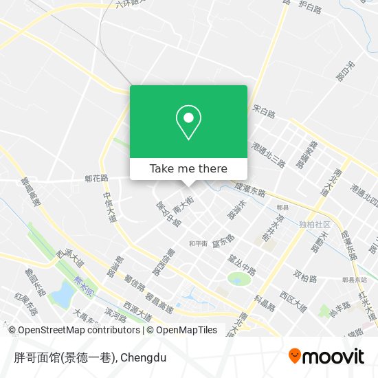 胖哥面馆(景德一巷) map