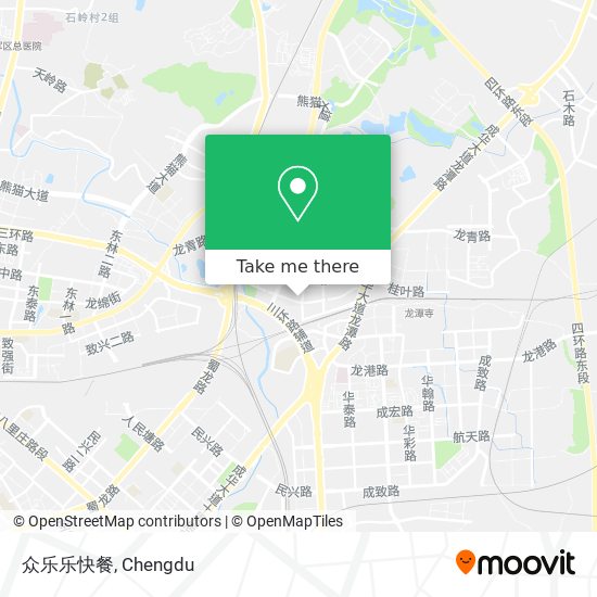 众乐乐快餐 map