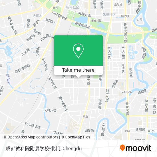成都教科院附属学校-北门 map