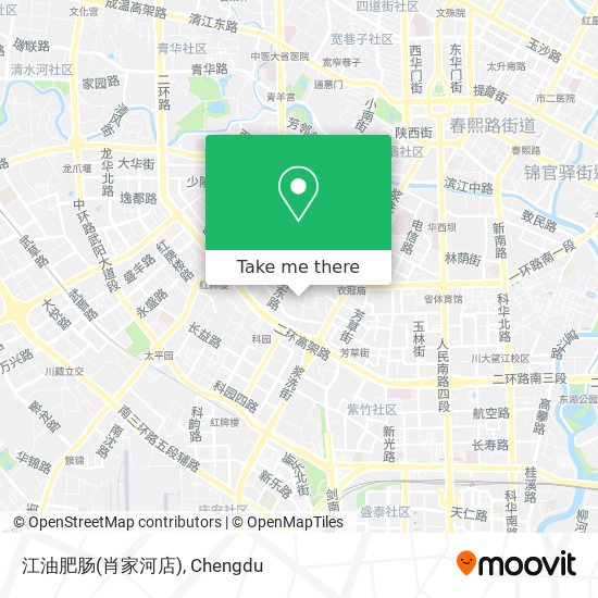 江油肥肠(肖家河店) map