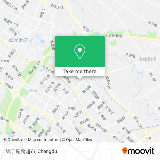 锦宁副食超市 map
