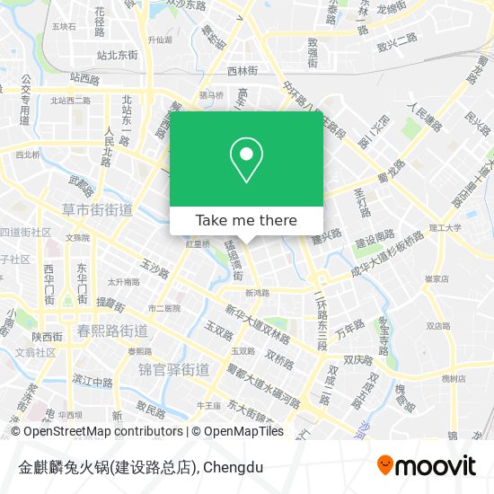 金麒麟兔火锅(建设路总店) map