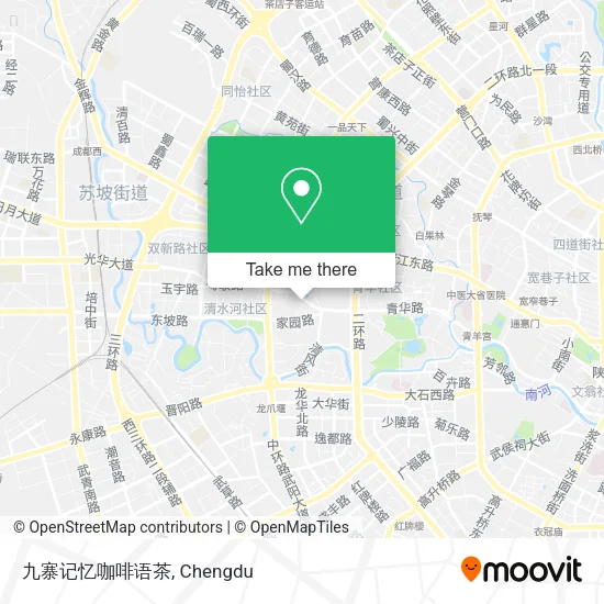 九寨记忆咖啡语茶 map