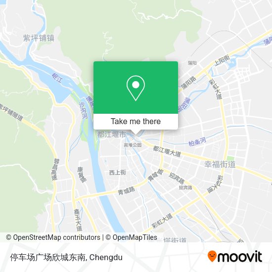 停车场广场欣城东南 map
