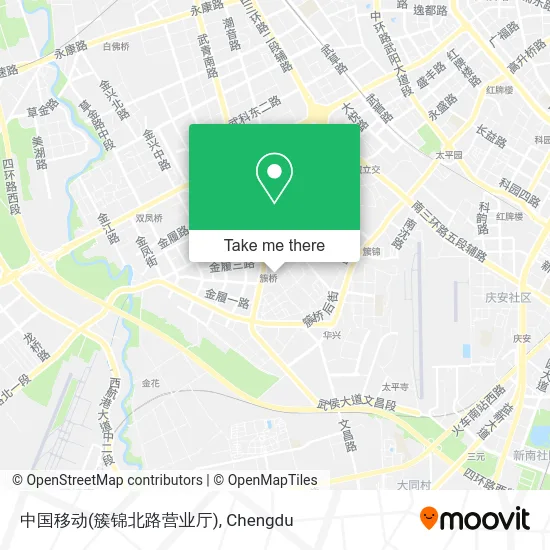 中国移动(簇锦北路营业厅) map