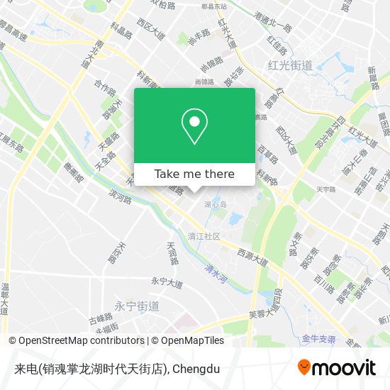 来电(销魂掌龙湖时代天街店) map
