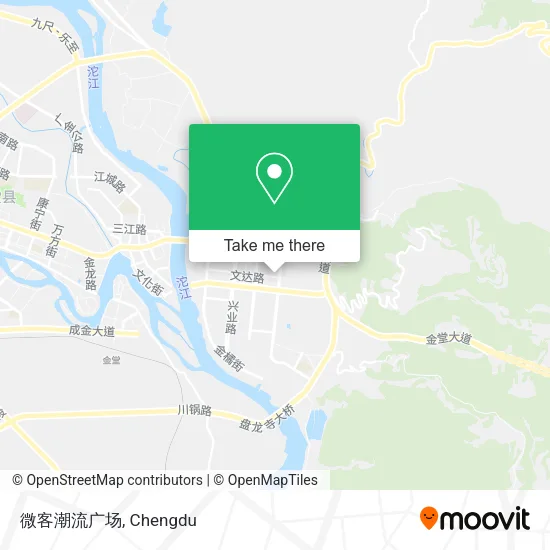 微客潮流广场 map