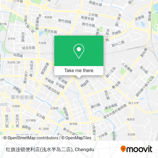 红旗连锁便利店(浅水半岛二店) map