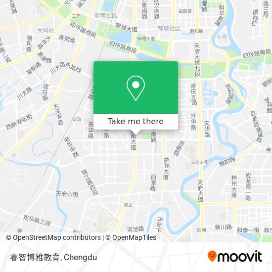 睿智博雅教育 map