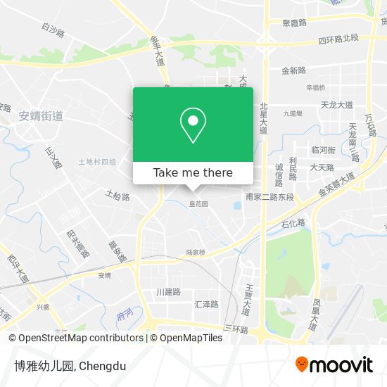 博雅幼儿园 map