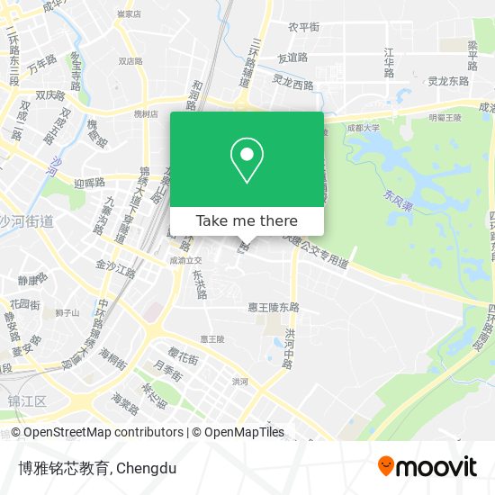 博雅铭芯教育 map