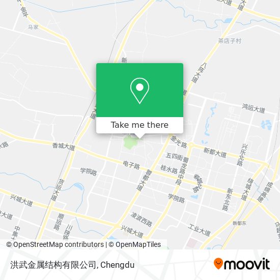 洪武金属结构有限公司 map