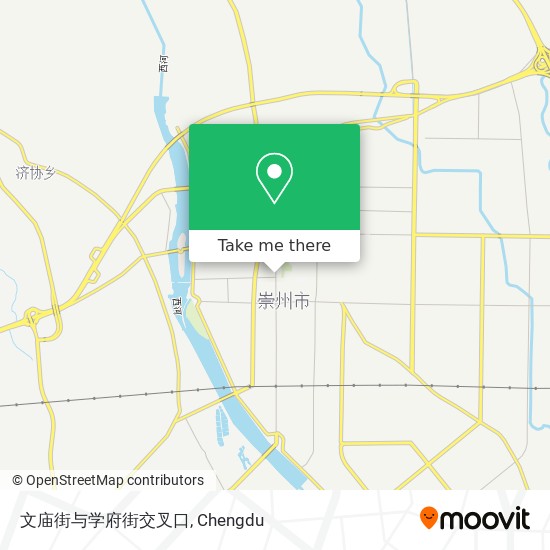 文庙街与学府街交叉口 map