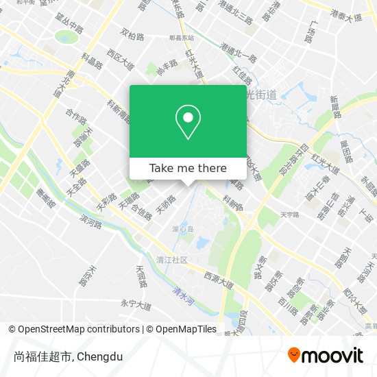 尚福佳超市 map