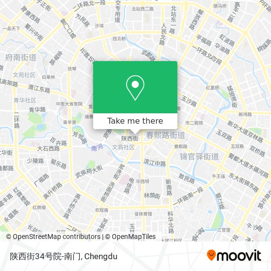 陕西街34号院-南门 map