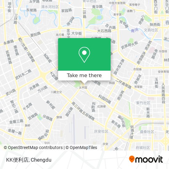 KK便利店 map