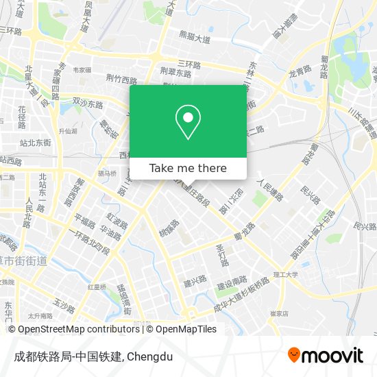 成都铁路局-中国铁建 map