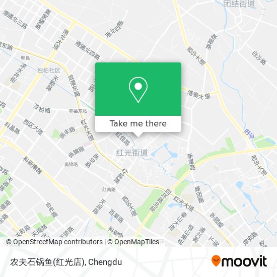农夫石锅鱼(红光店) map