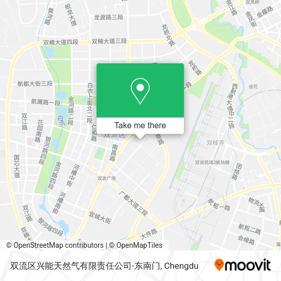双流区兴能天然气有限责任公司-东南门 map