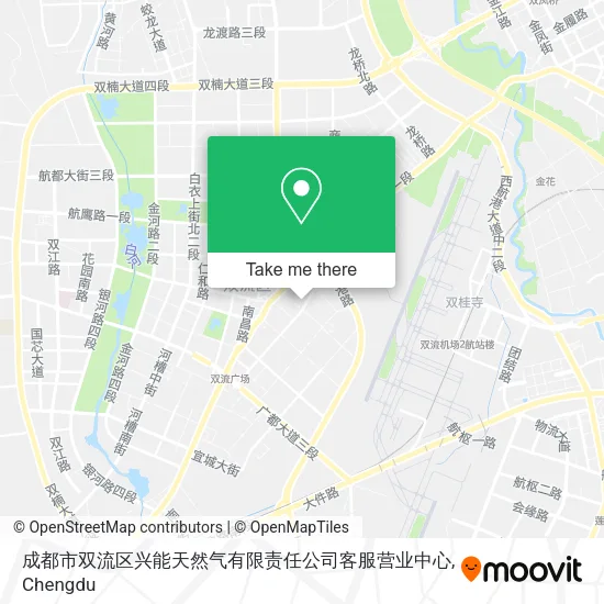 成都市双流区兴能天然气有限责任公司客服营业中心 map