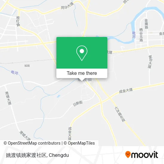 姚渡镇姚家渡社区 map