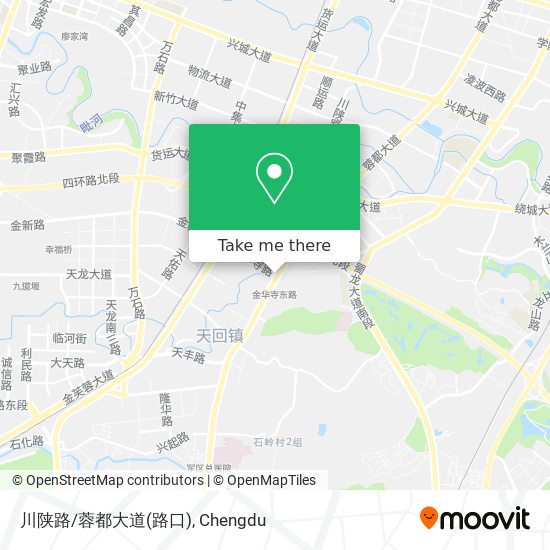川陕路/蓉都大道(路口) map